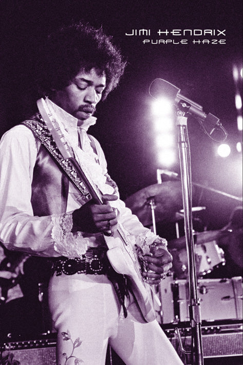 Jimi Hendrix Purple Haze Maxi Poster
