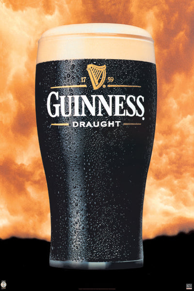 Guinness Pint Surge Maxi Poster – Koolpixnz