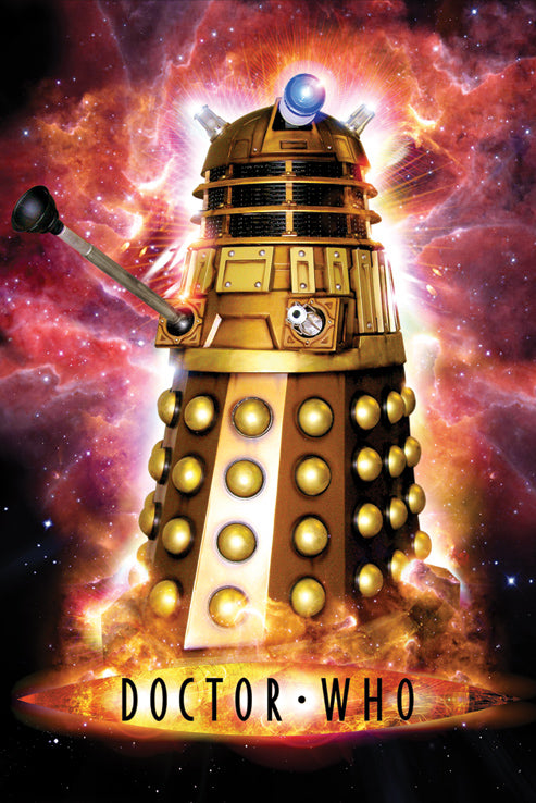 Doctor Who Dalek Gold Maxi Poster