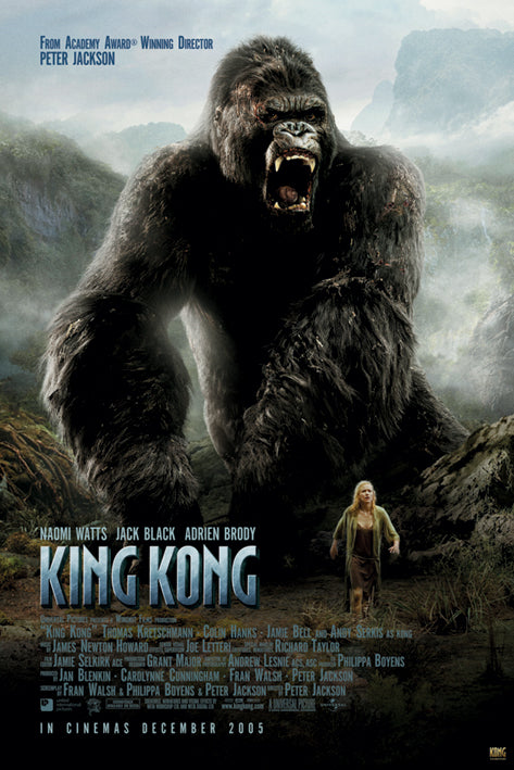 King Kong Roar Film Score Maxi Poster