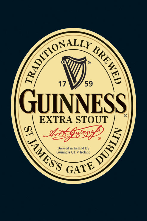Guinness Label Maxi Poster