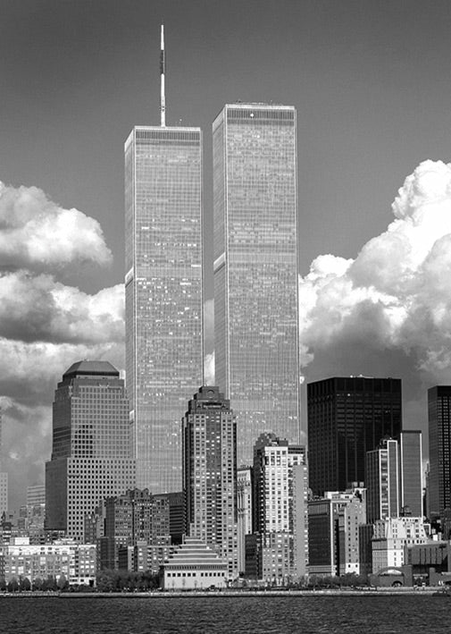 World Trade Centre New York City B&W Maxi Poster