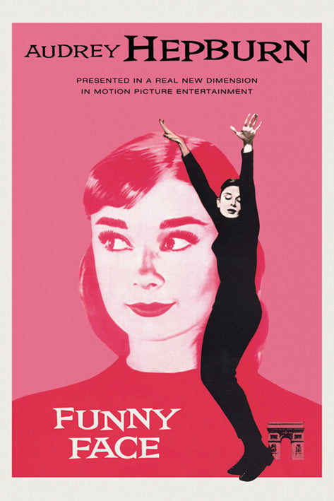 Audrey Hepburn Funny Face Film Maxi Poster