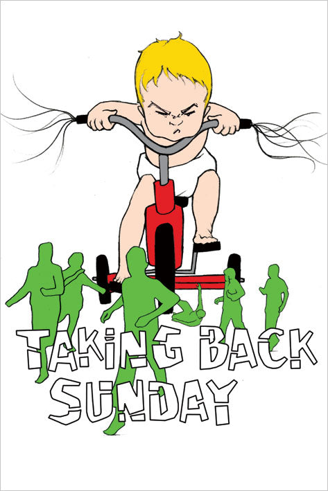 Taking Back Sunday Baby Poster