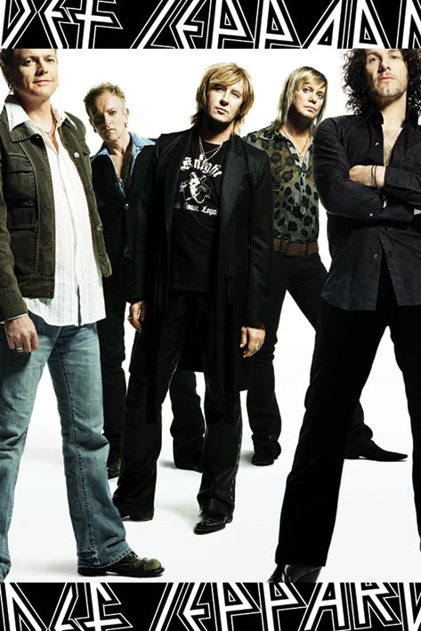 Def Leppard Group Maxi Poster