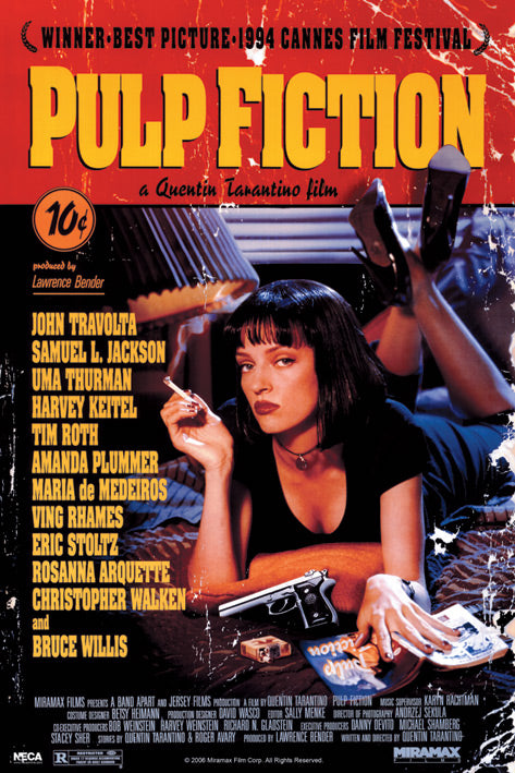 Pulp Fiction Film Score Maxi Poster