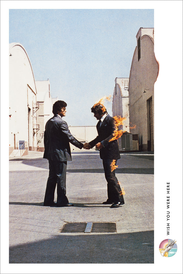 Pink Floyd Wish You Were Here White Border Maxi Poster