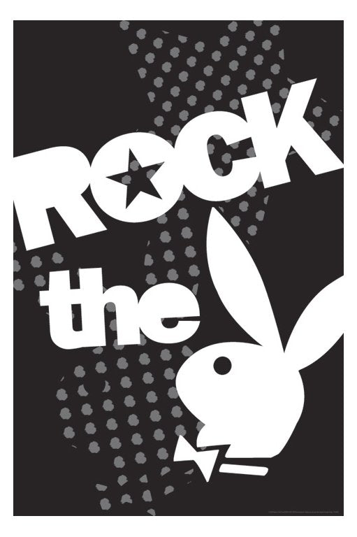 Playboy Magazine Rock The Bunny Maxi Poster