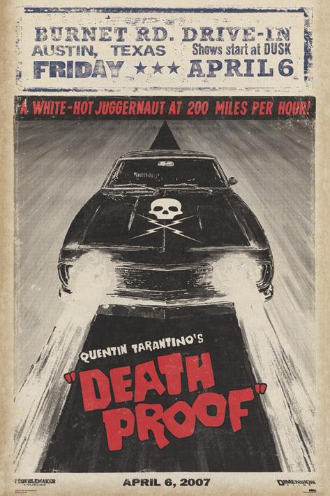 Death Proof One Sheet Maxi Poster