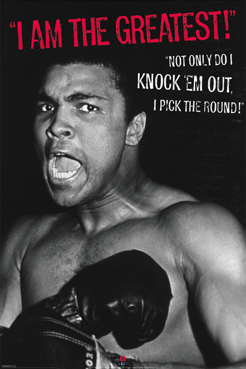 Muhammad Ali I Am The Greatest Maxi Poster