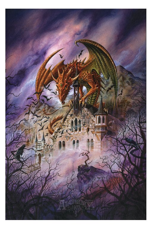 Alchemy Snagov Dragon Fantasy Maxi Poster