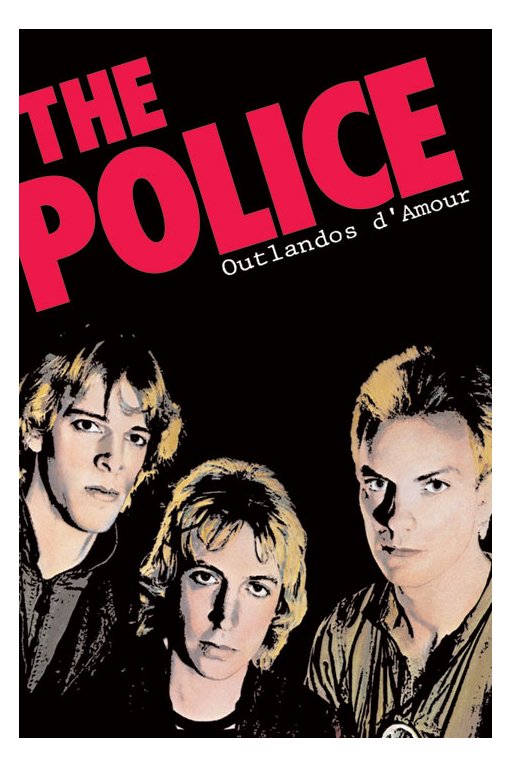 The Police Outlandos D'Amour Maxi Poster