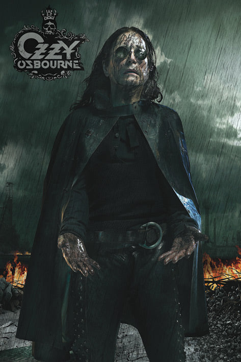 Ozzy Osbourne Black Rain Maxi Poster