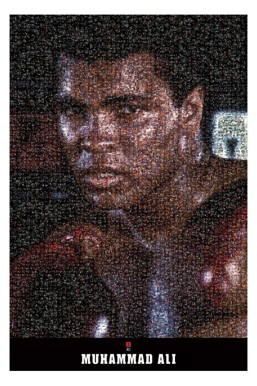Muhammad Ali Mosaic Maxi Poster