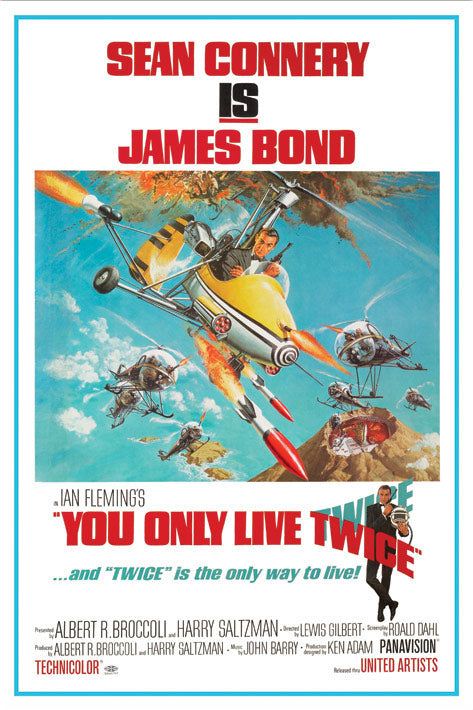 James Bond You Only Live Twice Maxi Poster