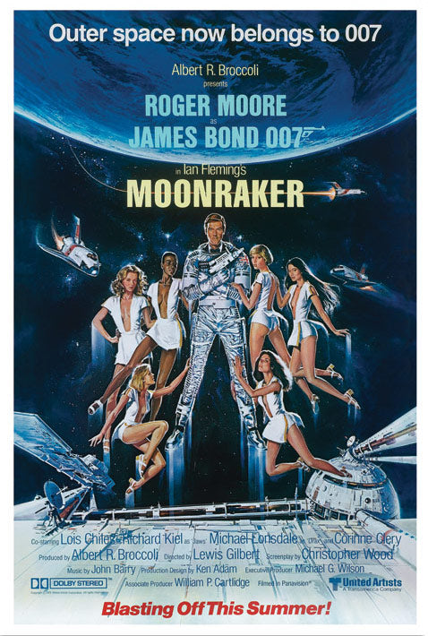 James Bond Moonraker Maxi Poster