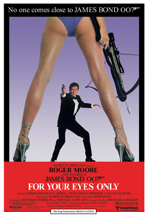 James Bond For Your Eyes Only Maxi Poster
