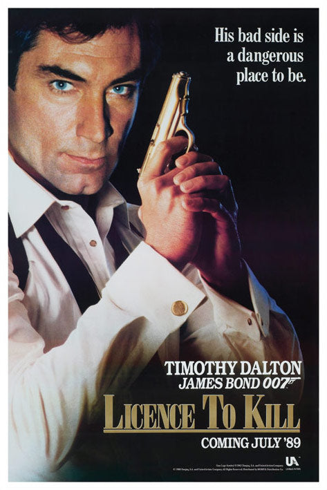 James Bond License To Kill Maxi Poster
