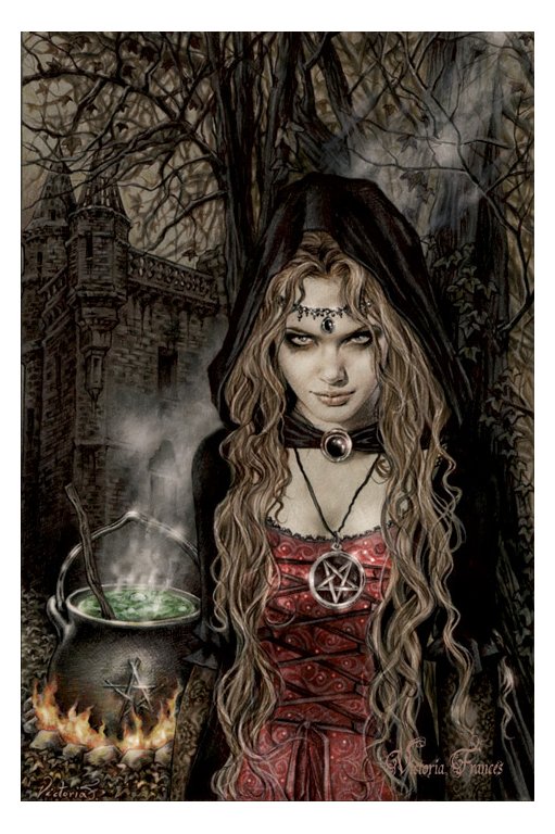 Victoria Frances Cauldron Maxi Poster