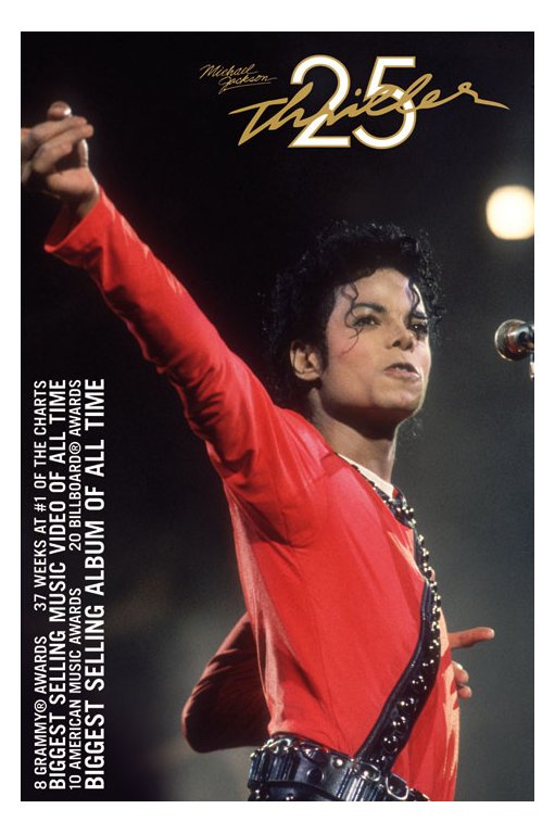 Michael Jackson Thriller 25 Best Seller Maxi Poster