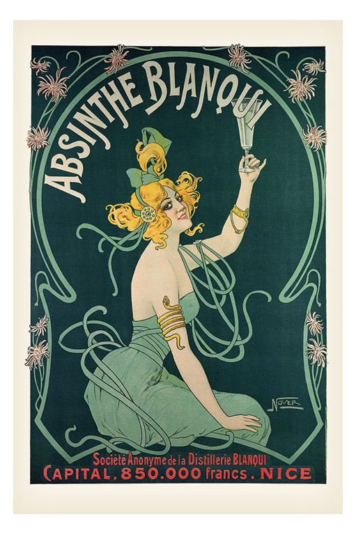 Absinthe Blanqui Maxi Poster