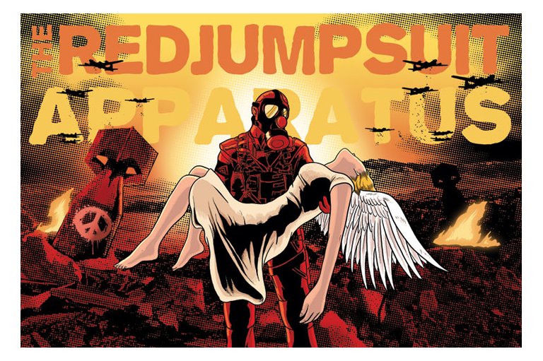 The Red Jumpsuit Apparatus Angel Maxi Poster