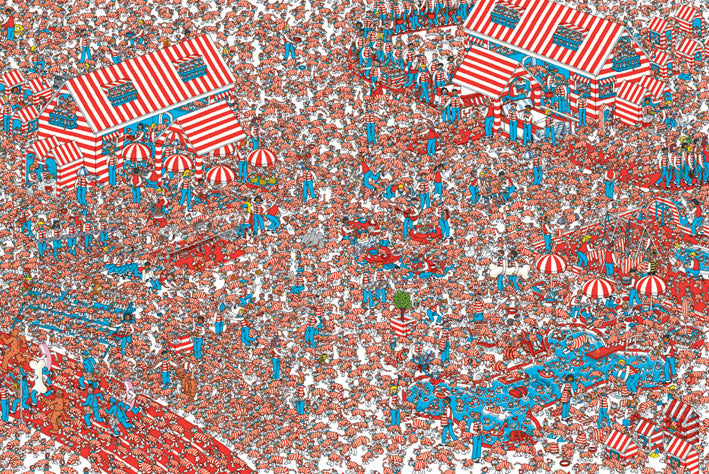 Where's Wally Land Of Woofs Maxi Poster