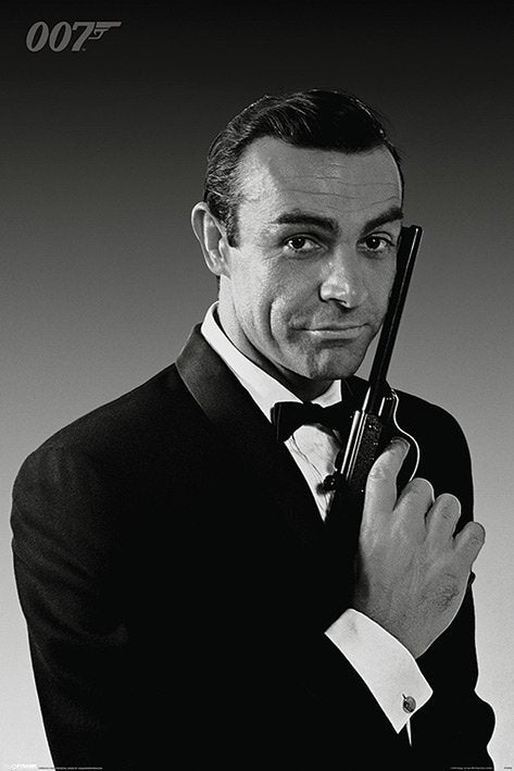 James Bond Sean Connery Tuxedo Maxi Poster
