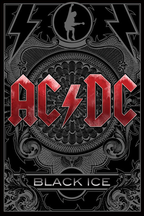 AC/DC  Black Ice Maxi Poster