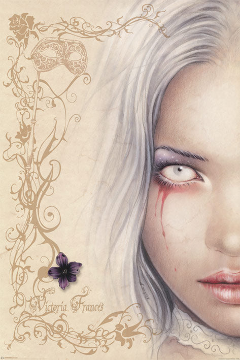 Victoria Frances Blood Tears Maxi Poster