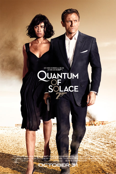 James Bond Quantum Of Solace Film Score Maxi Poster