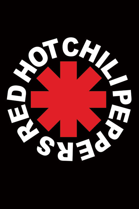 Red Hot Chili Peppers Logo Maxi Poster