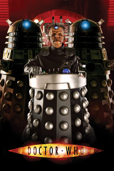 Doctor Who Davros And The Daleks Maxi Poster