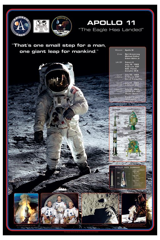 Apollo 11 The Eagle Has Landed poster