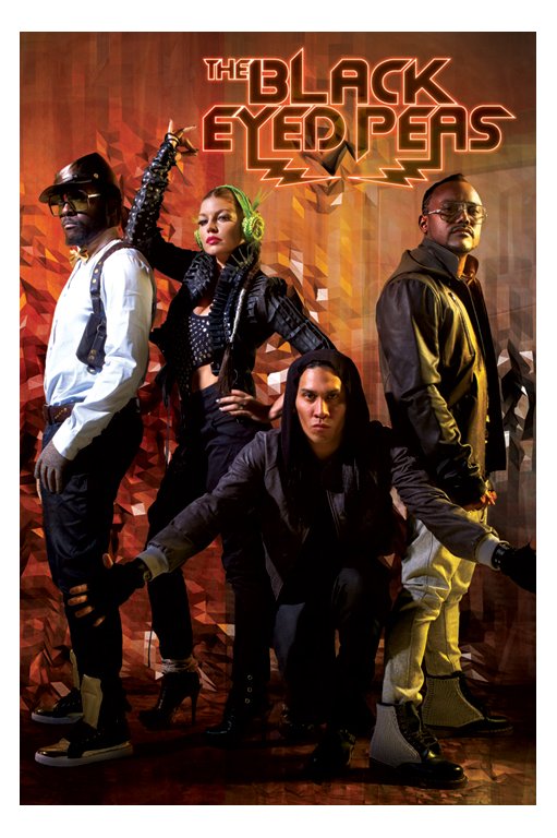 Black Eyed Peas Boom Boom Pow Maxi Poster