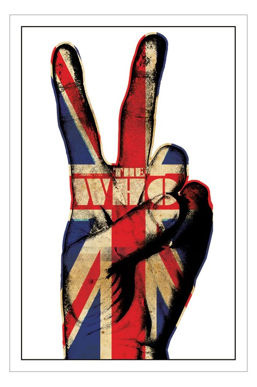 The Who Union Jack Peace Maxi Poster
