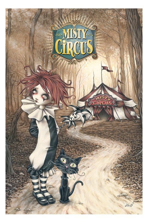 Victoria Frances Misty Circus Maxi Poster