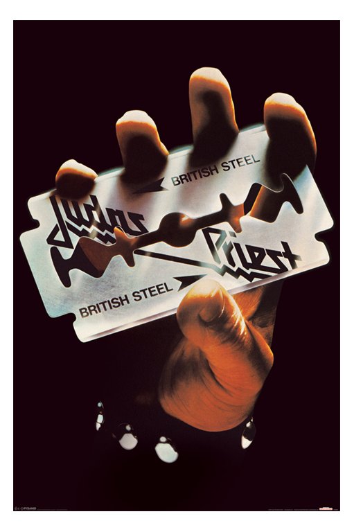 Judas Priest British Steel Maxi Poster