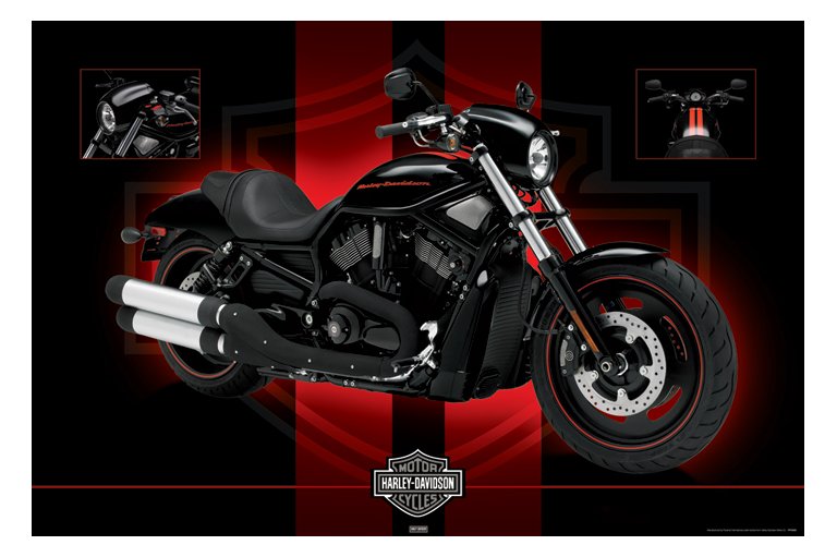 Harley-Davidson Motor Cycles Night Rod Special Maxi Poster