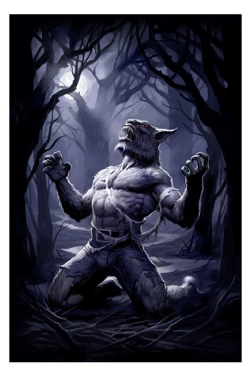 James Ryman Werewolf Howl Fantasy Maxi Poster