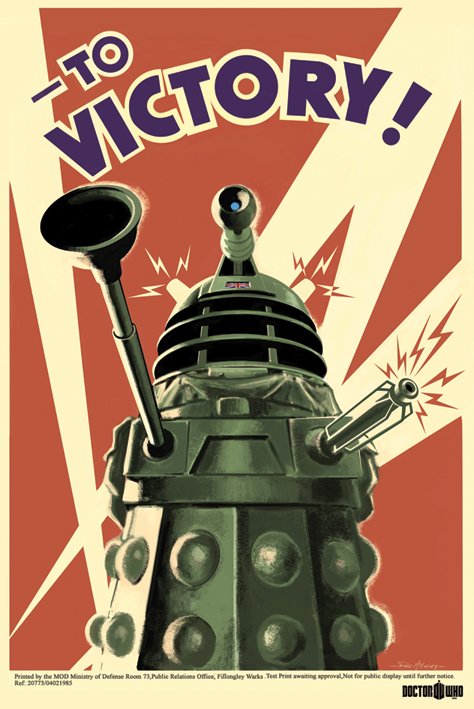 Doctor Who Dalek To Victory Maxi Poster