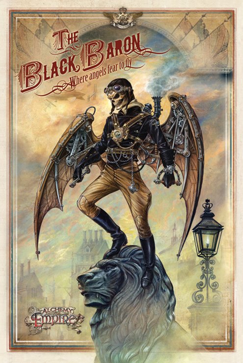 Alchemy The Black Baron Fantasy Maxi Poster
