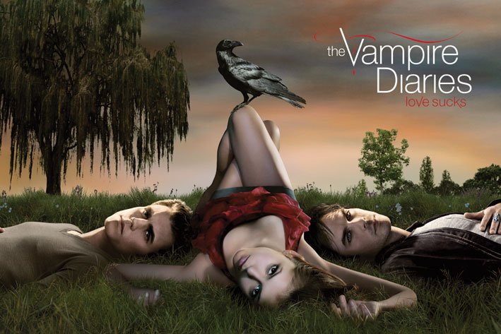 The Vampire Diaries Love Sucks Cast Maxi Poster