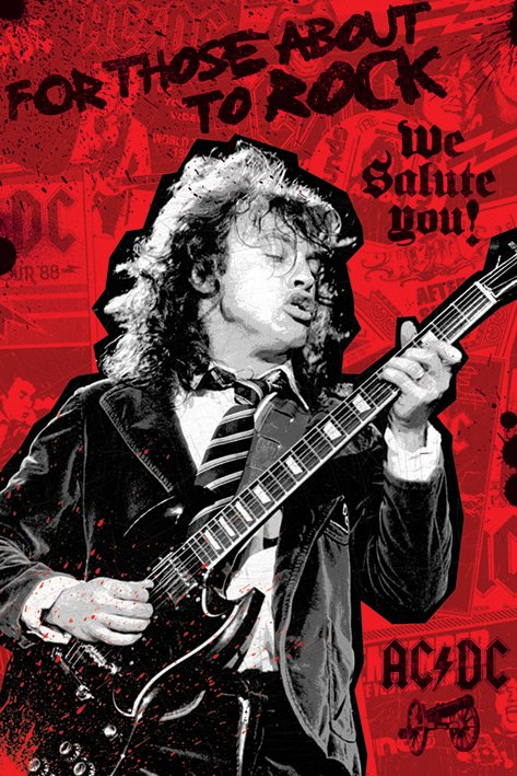 AC/DC For Those About To Rock Maxi Poster