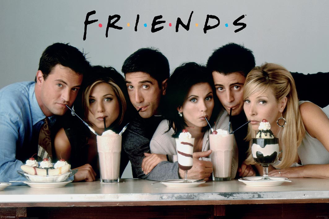Friends TV Series Milkshake Maxi Poster
