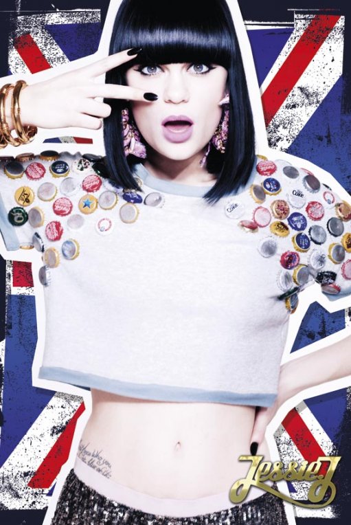 Jessie J Union Jack Maxi Poster