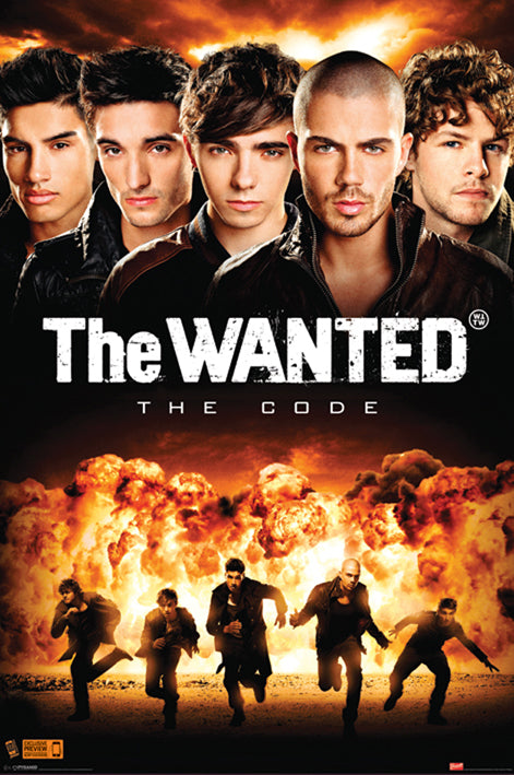 The Wanted The Code Maxi Poster