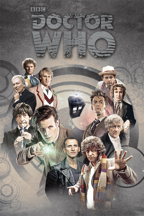 Doctor Who All The Doctors Maxi Poster