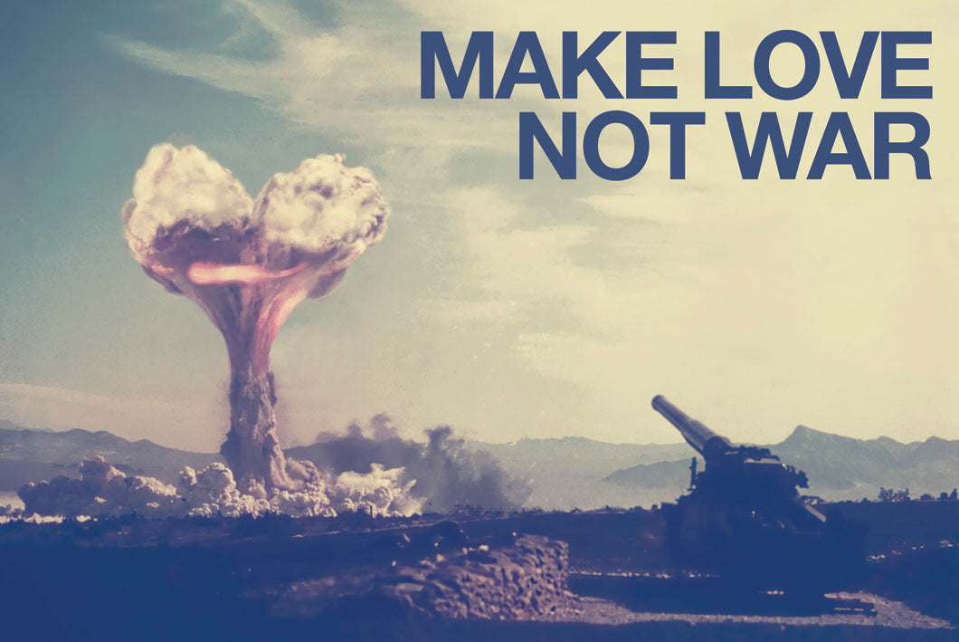 Make Love Not War Maxi Poster