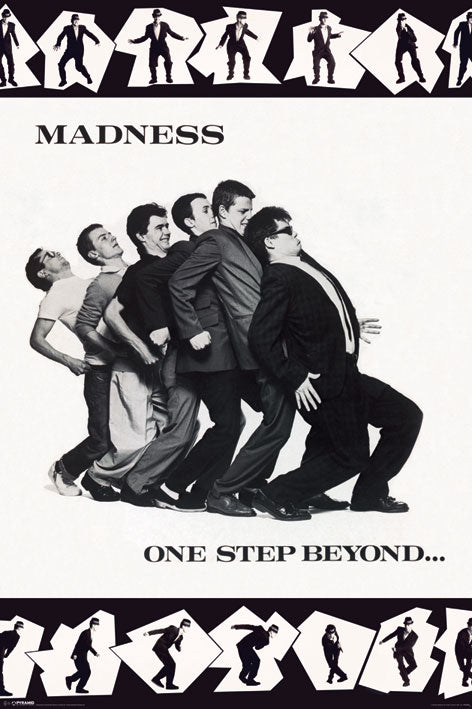 Madness One Step Beyond Maxi Poster Blockmount